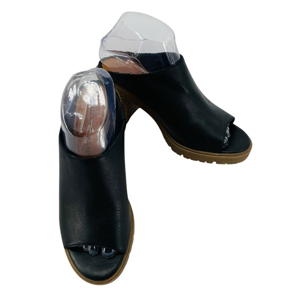 Lucky Brand Dalliey Mule Open Toe Chunky Slip-on Boho Classic Sandal Shoe Sz 7.5 - Picture 1 of 13